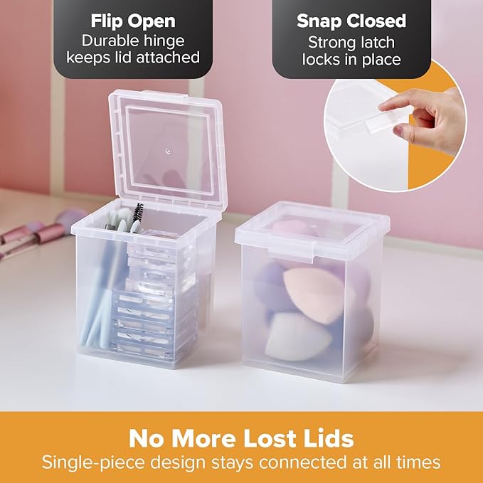 Bostitch Konnect Clear Storage Containers with Lids