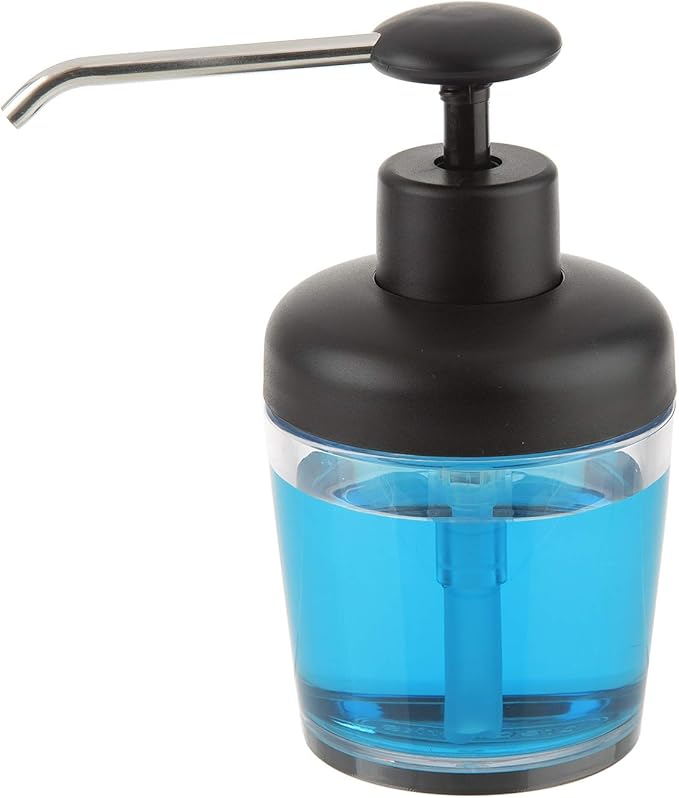 PrepWorks Soap Pump, 9 Ounce – Multicolor, Stylish and Convenient Soap Dispenser for Kitchen or Bathroom