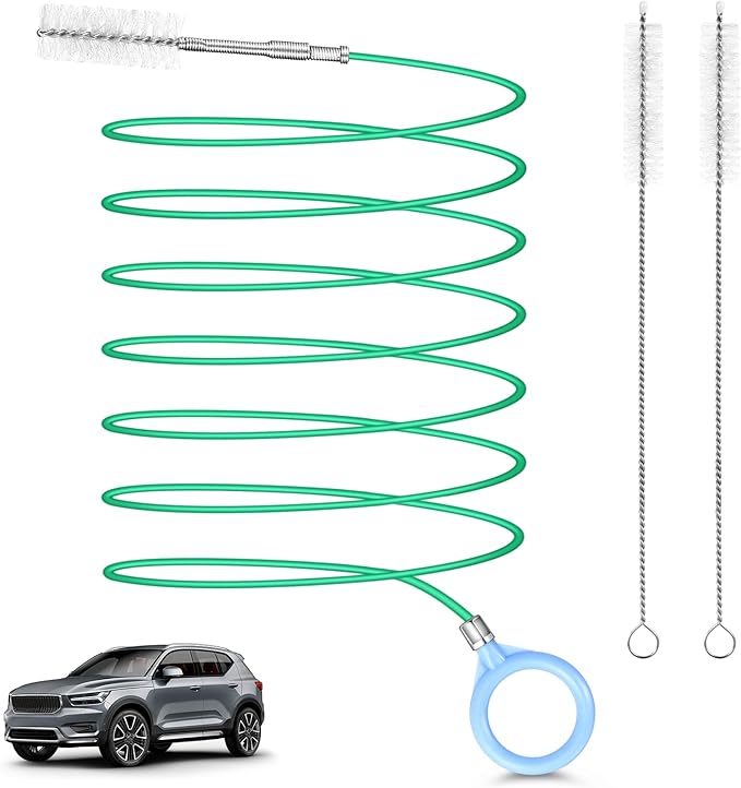 Auto Sunroof Drain Cleaning Tool,197Inch Long Pipe Cleaner for Car