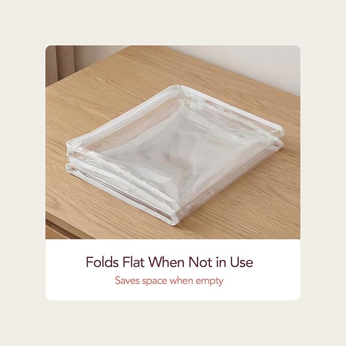 20 Gallon Jumbo Size Clear Storage Bags with Zipper