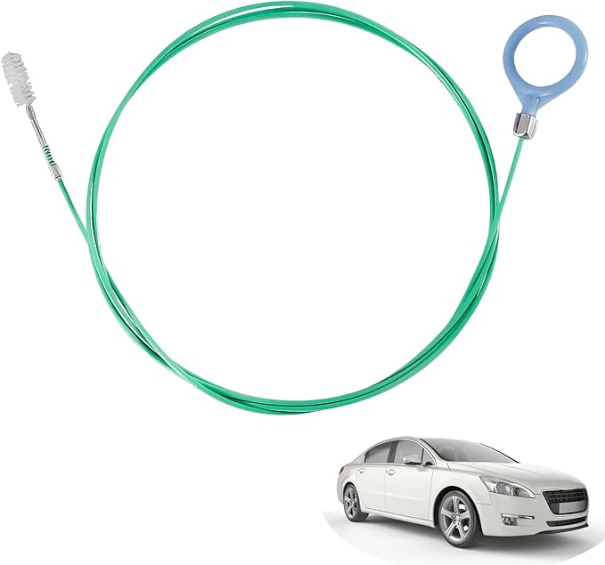 Auto Sunroof Drain Cleaning Tool, 118 Inch Flexible Tube Cleaning Brush, Flexible Drain Brush Extra Long Pipe Cleaners, Dredging Tool for Car Sunroof, Sewers, Windshield Wiper Hole