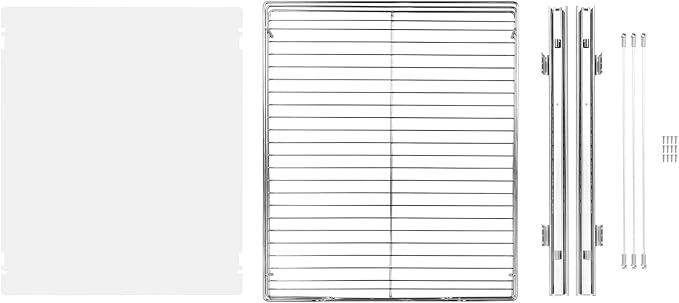 18.5"Wx21"Dx3.5"H Pull Out Cabinet Organizer
