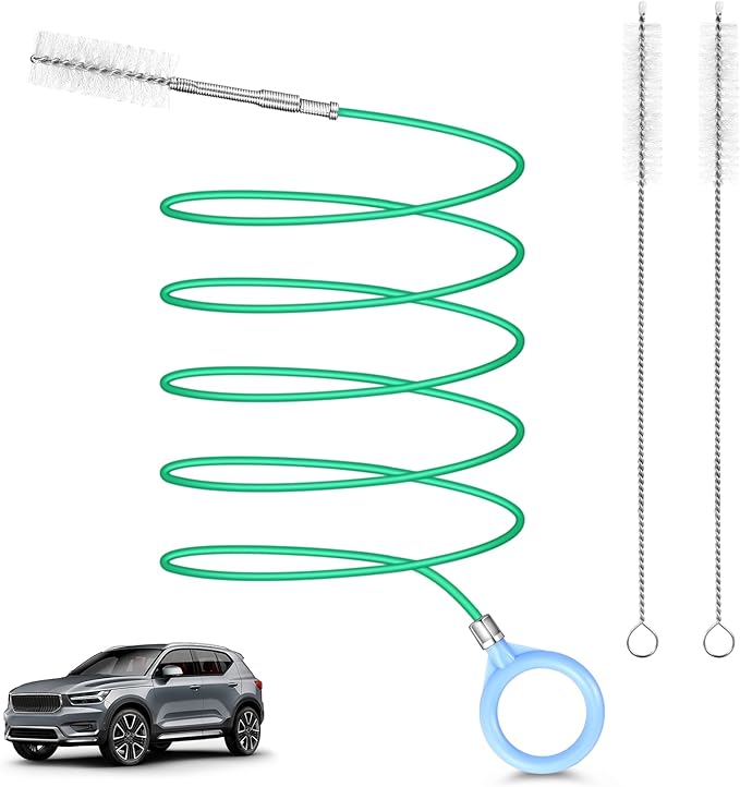 Auto Sunroof Drain Cleaning Tool,118Inch Long Pipe Cleaner for Car