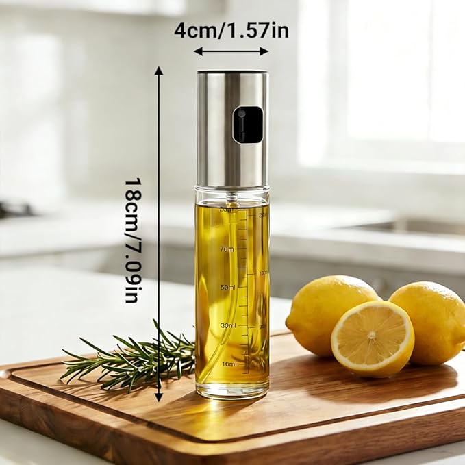 ZiTour Oil Sprayer for Cooking, 2026 New Olive Oil Sprayer, Portable Glass Oil Sprayer Bottle for Kitchen, Upgraded Air Fryer Oil Sprayer for Roasting, Refillable Oil Mister for Home Chef (1)