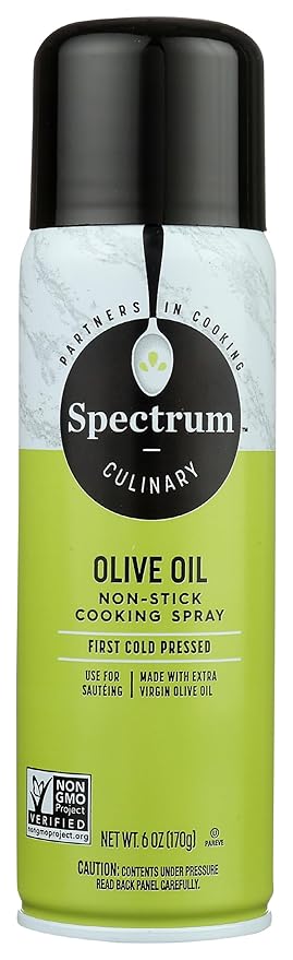 Spectrum Olive Oil Non-Stick Cooking Spray, 6 Oz
