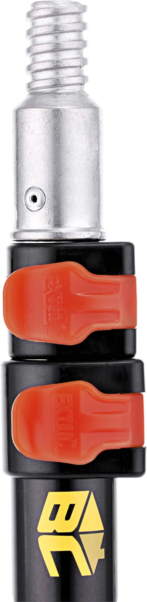 Bates- Extension Pole, 1.4 to 3 Ft Pole, ‎Black and Orange, Telescoping Pole, Extendable Pole, Telescopic Pole, Paint Pole, Paint Roller Extension Pole, Paint Extension Pole, Telescopic Poles