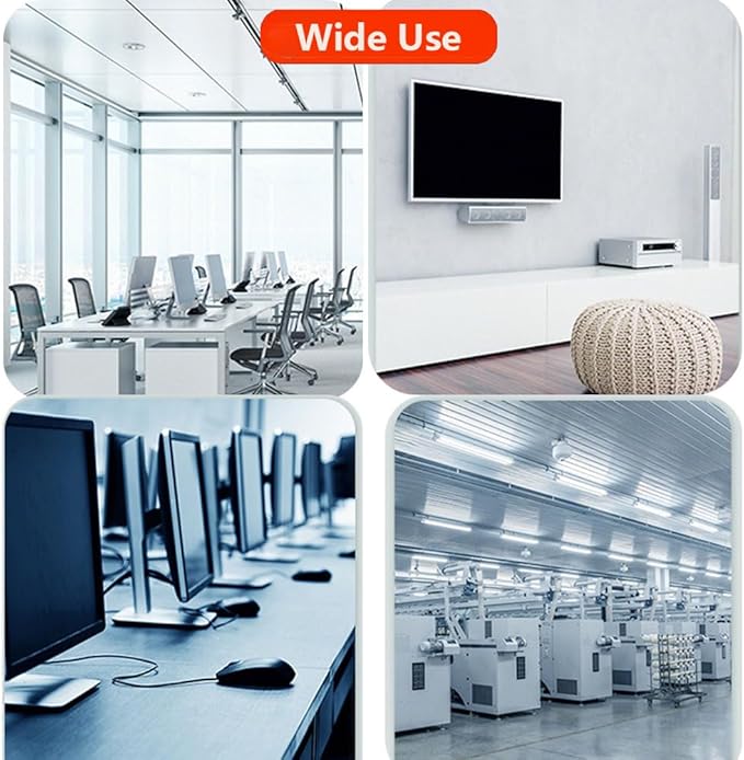 26Ft Spiral Cable Wrap - White Cord Covers Bundle Sleeve Hose for PC TV Computer Electrical Wire Organizer, Cord Cover and Detangler