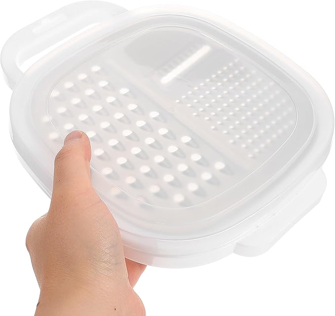 ABOOFAN Vegetable Grater and Slicer 9.84X7.59X3.93In Stainless Steel Kitchen Cutter Shredder for Cheese Fruits and Vegetables with Anti-Slip Design