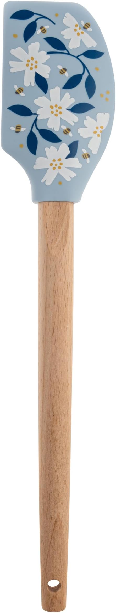 Karma, Silicone Spatula with Wood Handle Heat Resistant, Baking, cooking and Mixing Spatulas, Modern Farmhouse Kitchen Décor, Gift for Chef, Cooks, Housewarming Gift, Bee