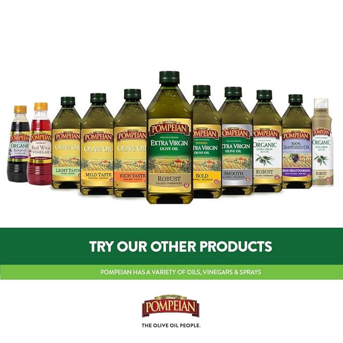 Pompeian Keto Extra Virgin Olive Oil & 100% Avocado Oil Cooking Spray, Buttery Flavor, Perfect for Sauteing, Stir-Frying, and Roasting, Naturally Gluten Free, Non-Allergenic, Non-GMO, No Propellants, 5 FL. OZ., Single Bottle