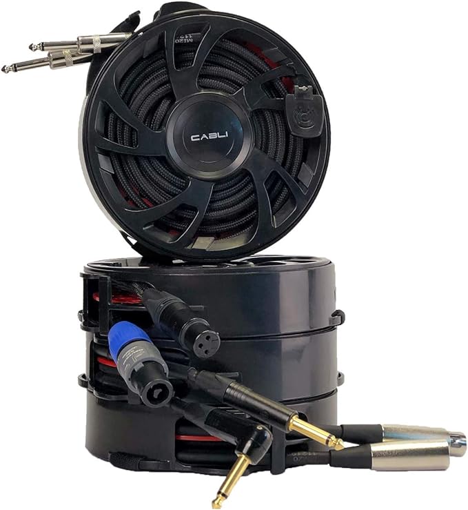 Singular Sound | Cabli: The Fast and Easy Way to Wrap | Organize & Protect Music Cables | Cord Protectors | Cord Hider | Under Desk Cable Management | Cord Covers for Wires on Floor