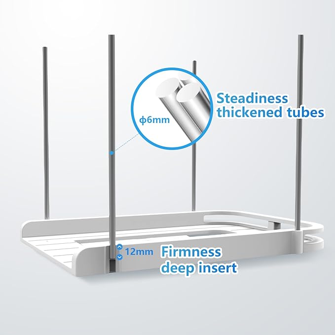 2-Tier Pull Out Under Sink Organizers for Kitchen, Bathroom, Pantry