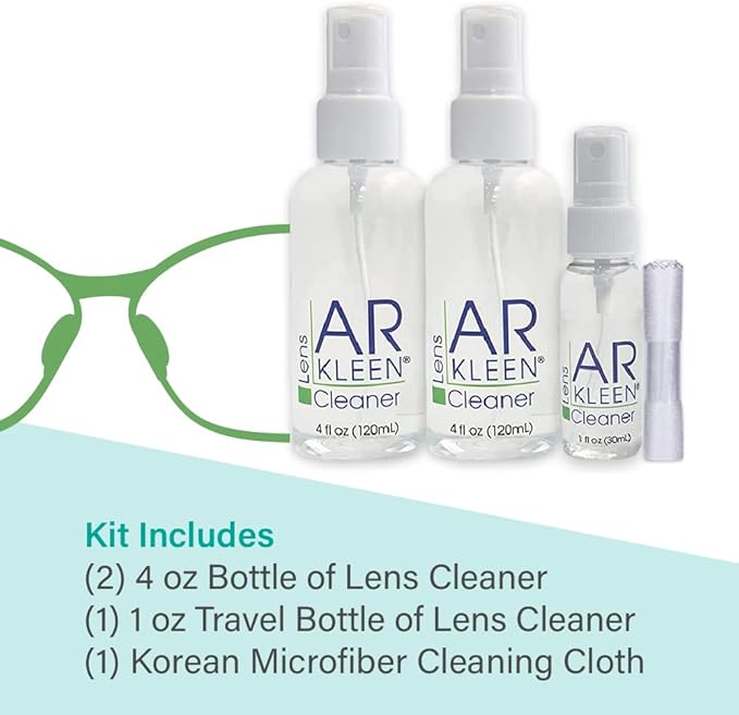 Lens Cleaning Kit (9 Fl Oz + 1 Cloth)