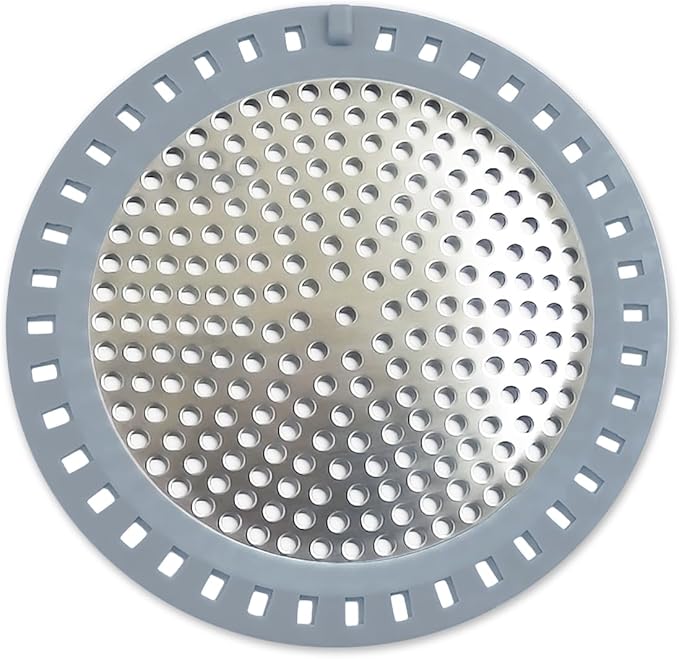 Huntonry Drain Hair Catcher, Shower Hair Drain Catcher, Shower Drain Cover, Bathtub Drain Strainer, Tub Hair Catcher