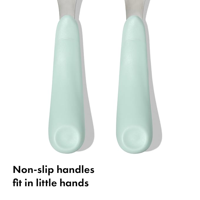 OXO Tot Fork and Spoon Set - Opal