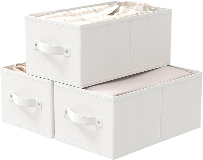 Foldable Closet Organizer, 3 Pack Cube Storage Bin, XSNY11WL-3