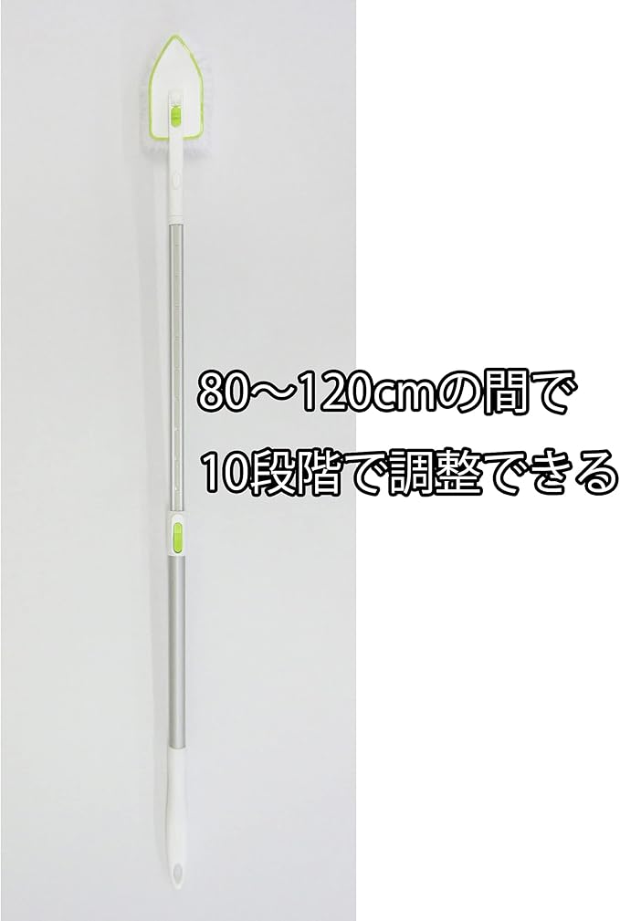 Towa Sangyo Bathroom Cleaning Brush, White, Width 3.9 x Depth 3.1 x Height 33.1 inches (10 x 8