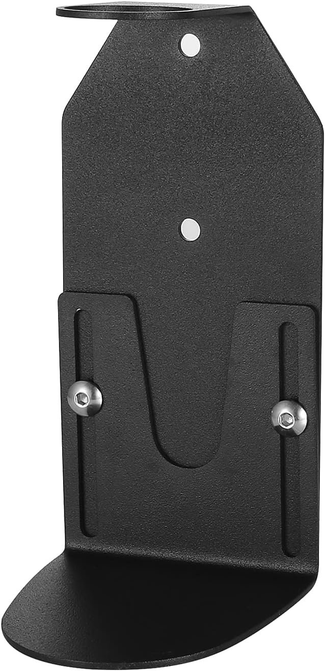 Wall Mount Soap Dispenser Holder with Adjustable Tray, 304 Stainless Steel Rustproof Shower Dispenser Holder for Refillable Bottles (Single)