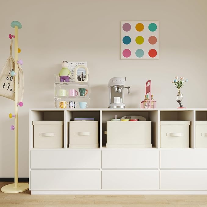 Extra large Fabric Storage Bins with Lids 22.8*15.8*15 in