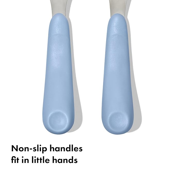 OXO Tot Fork and Spoon Set - Dusk