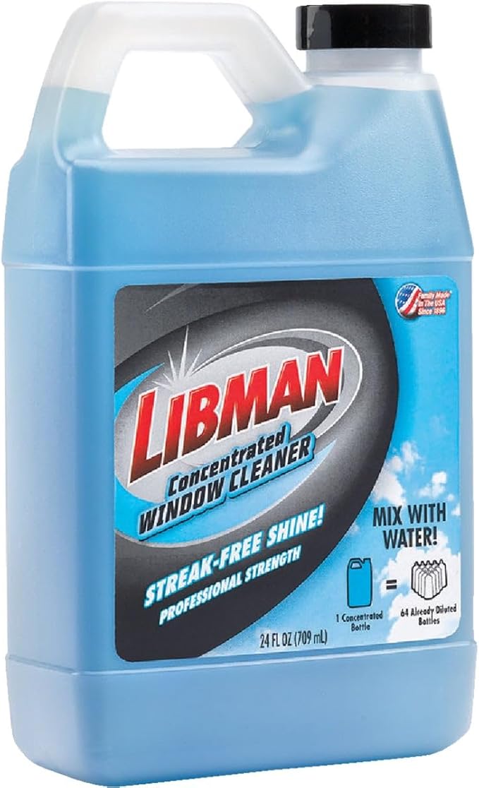 Libman Concentrated Window Cleaner, 24 fl oz