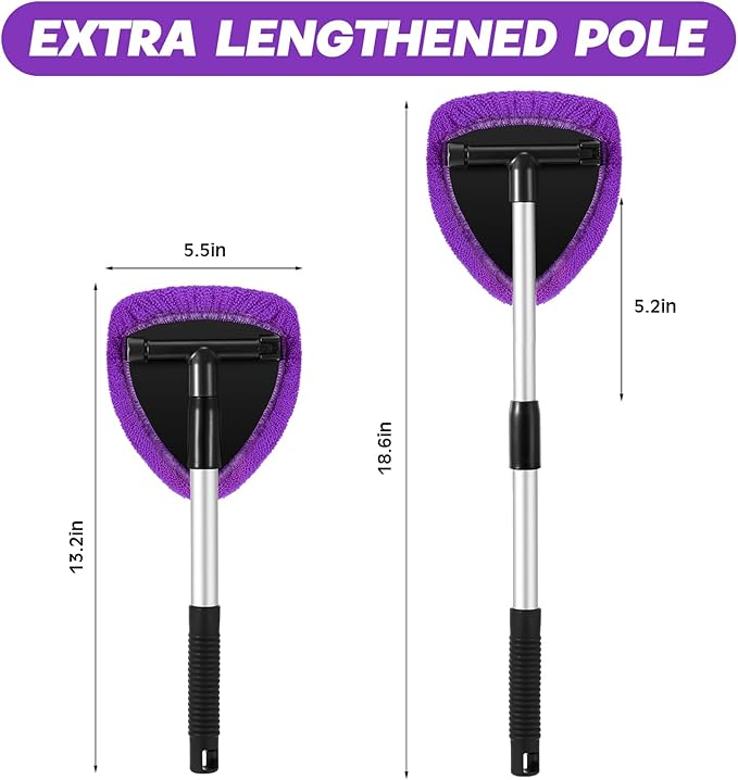 Baderke 10pc Windshield Cleaner Kit - Purple