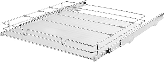 21.5" Wx21 Dx3.5 H Pull Out Cabinet Organizer
