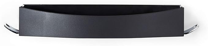 Better Living Products 15384 CLEVER Flip Shower Shelf, Black and Chrome