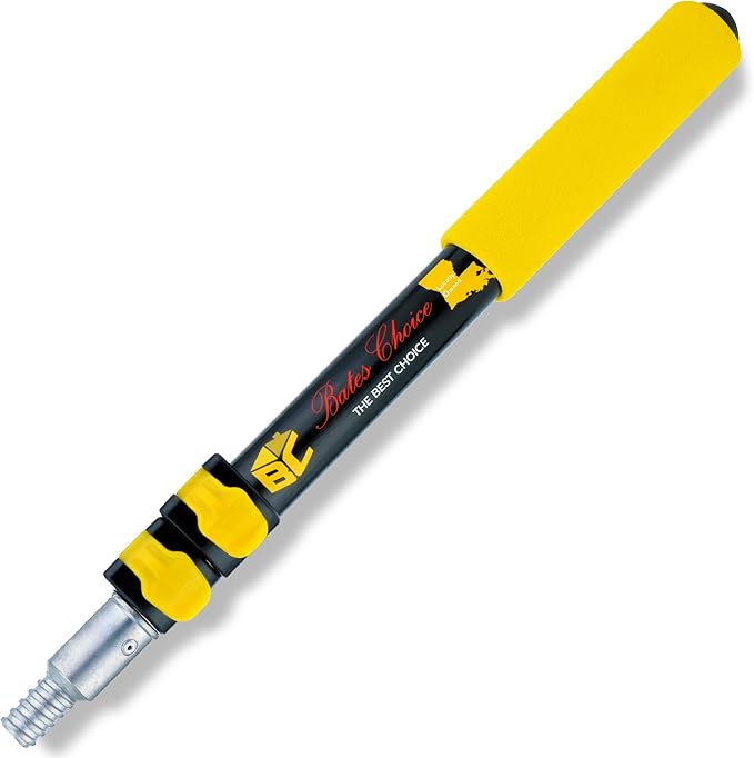 Bates- Extension Pole, 2.4 to 6 Ft Pole, ‎Telescoping Pole, Extendable Pole, Telescopic Pole, Paint Pole, Paint Roller Extension Pole