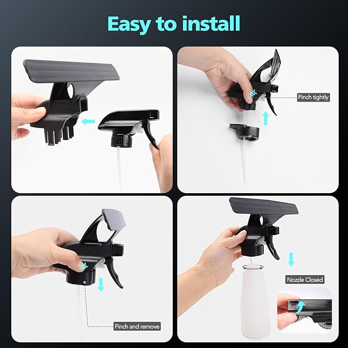 Window Vacuum Cleaner Kit Cordless, 35Min Runtime & 2 Suction Nozzles Cleaning Tool