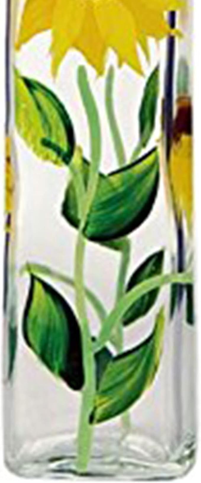 Grant Howard Glass Sunflower Oil & Vinegar Bottle