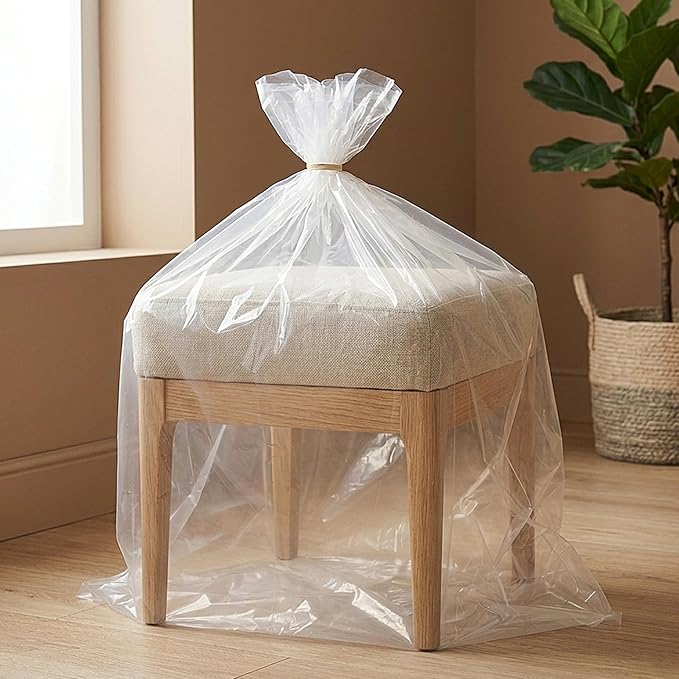 32x42 Inches Large Clear Plastic Storage Bags,Big Gaint Jumbo Huge Plastic Storage Bags for Blanket, Duvets, Pillows, Comforters and More 5 Pieces