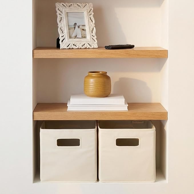 Fabric Storage Baskets for Shelves, Closet Organizers and Storage Bins