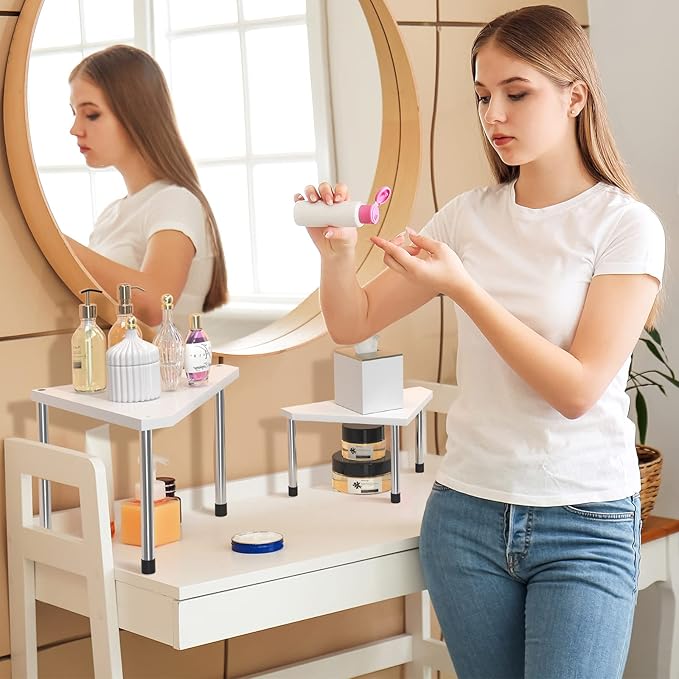 Bathroom Counter Organizer Over Sink for Toiletries Makeup