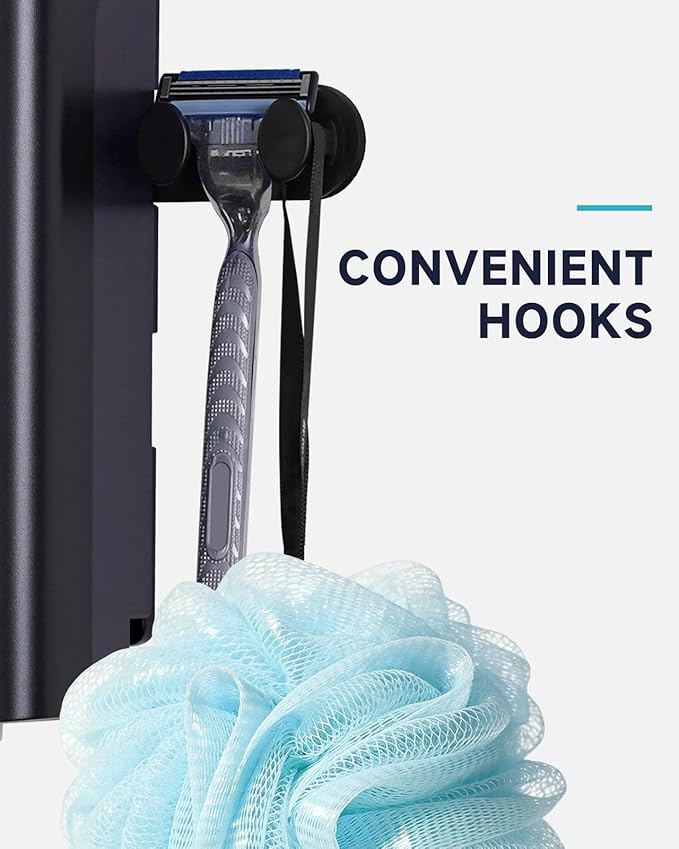 AIKE EasyPush Liquid Wall Mount Soap Dispenser,11.8 fl.oz. for Commercial and Home(Dark Silver)