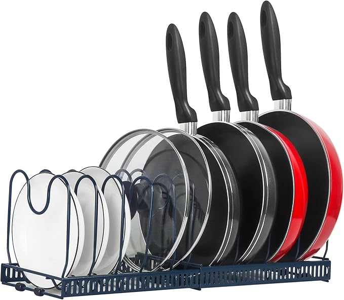 Expandable Pot and Pan Organizer
