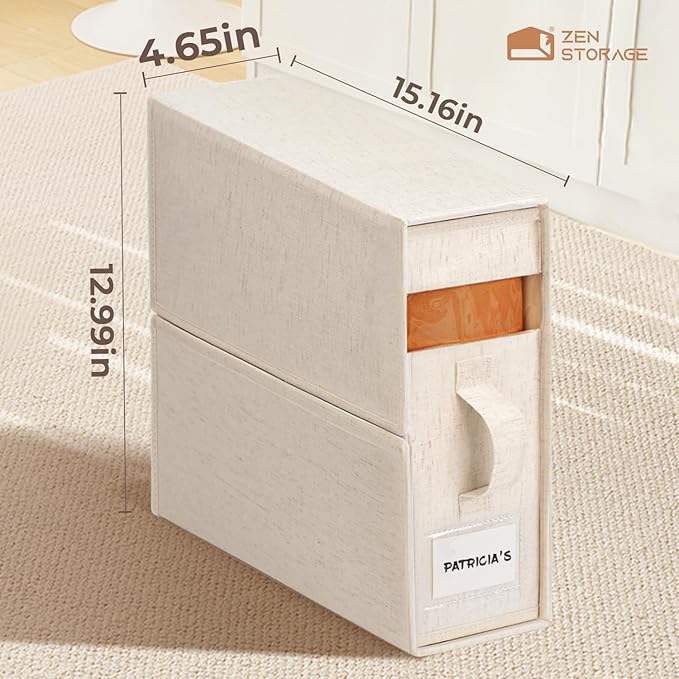 12Pack Linen Sheet Organizers for Linen Closet