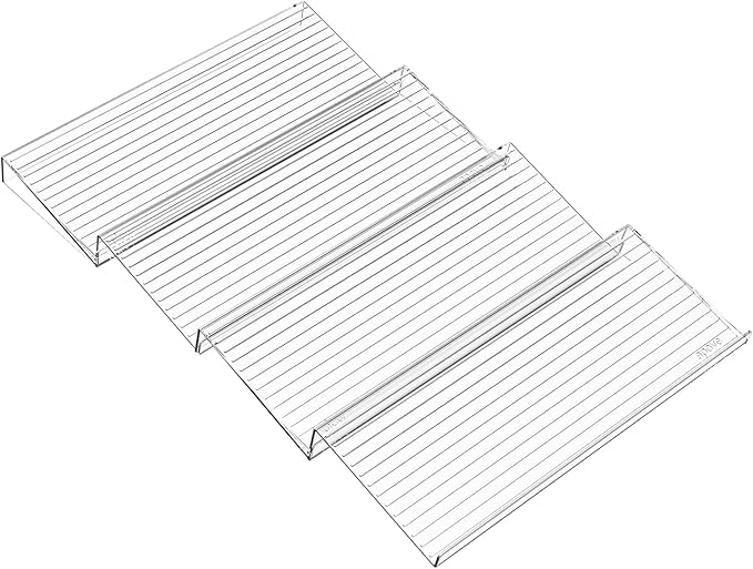 4 Pack Adjustable In Drawer Spice Organizer, Expandable From 11'' to 22''