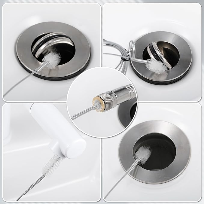 Gisafai 9pc Fridge Cleaning Kit - 36" Drain Tool
