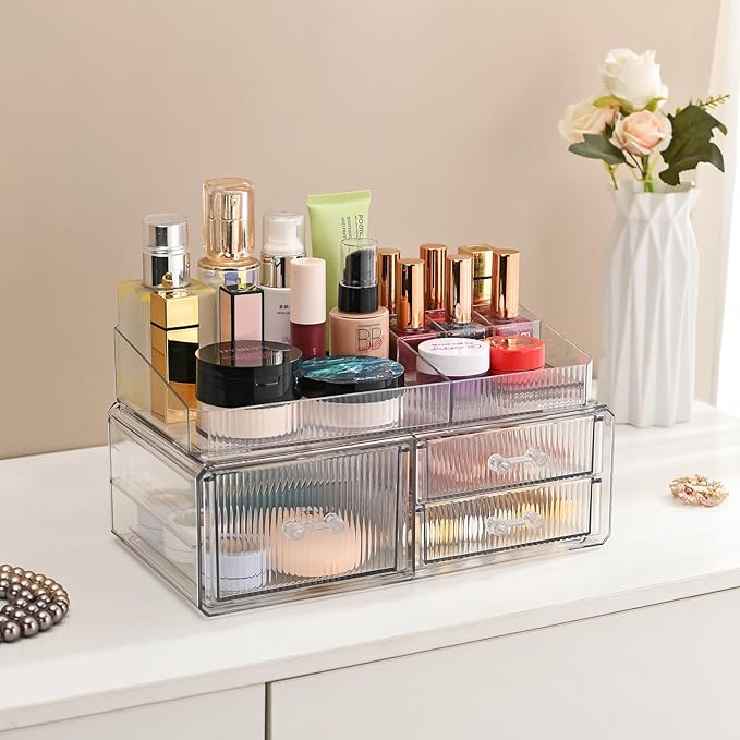 Stackable storage drawer, Cosmetics storage box