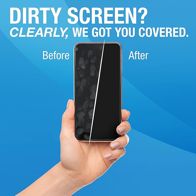 MiracleSpray for Electronics Cleaning, Safe Multisurface Cleaner for Any TV, Phone, Monitor, Keyboard, Screen, Computer, Includes Microfiber Towel