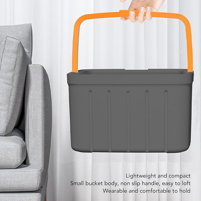 Mop Bucket Set, Self Wringing 360 Degree Rotating System Flat Mop Bucket Set for Hardwood Tile Marble Floor Cleanings