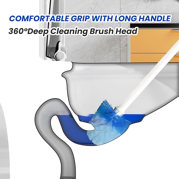 Toilet Brush Refills for OXO Toilet Brush, 2 Pack Toilet Brush Replacement Head