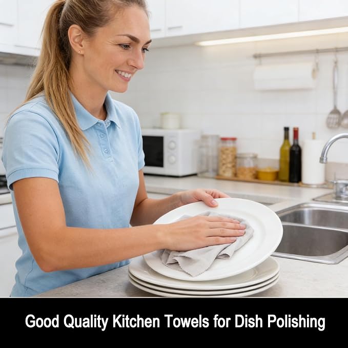 Wine Glass Polishing Cloth Microfiber Cleaning Cloths Kitchen Towels Glassware Glasses Cups Lint Free Streak Free Spotless Shine