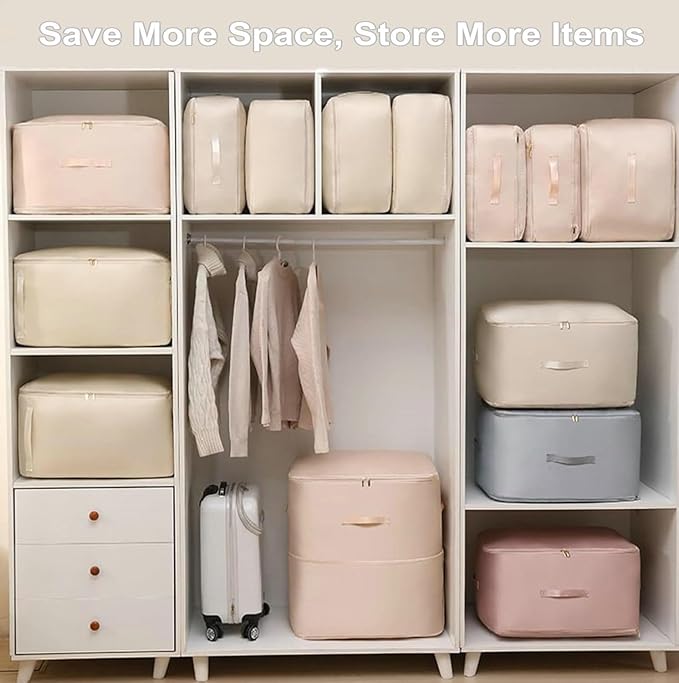 Ultra Space Saving Self Compression Organizer, 21x17x24in)