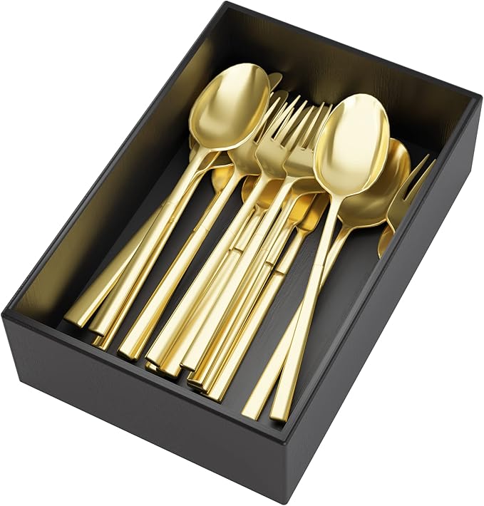 Black Bamboo Drawer Organizer, 9"6"2.5"