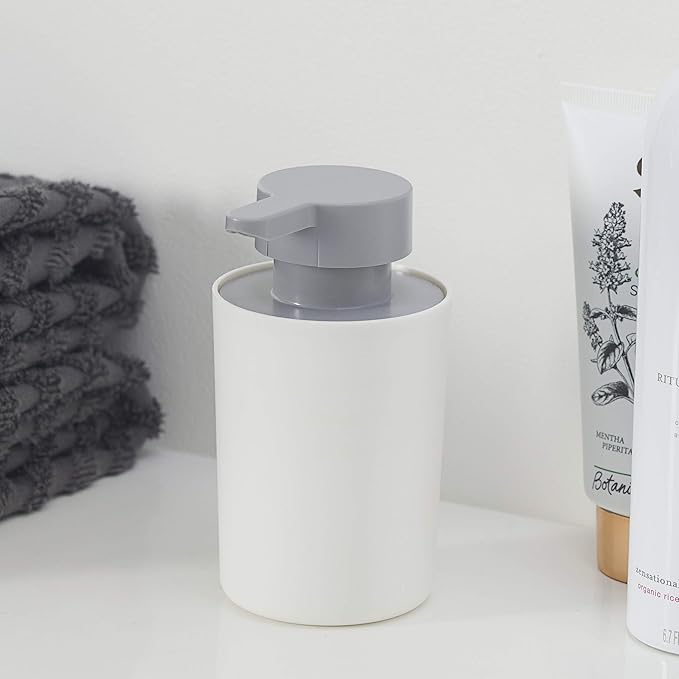 Tiger 7 x 12 cm Stainless Steel Soap Dispenser, White