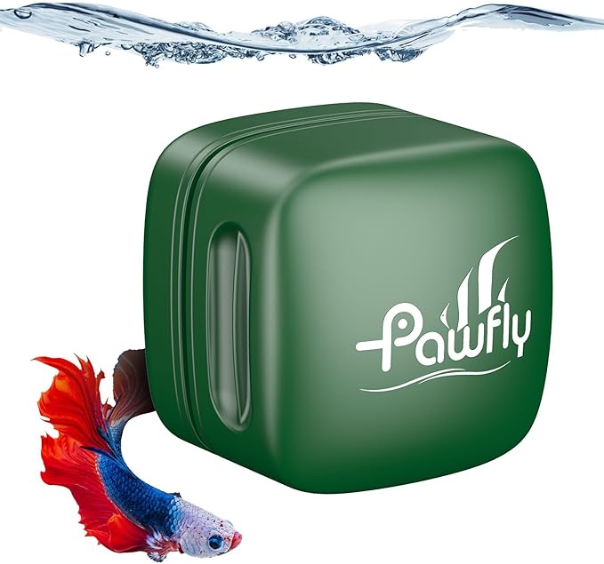 Pawfly Aquarium Magnet Glass Cleaner, Magnetic Fish Tank Cleaner, 1.5" Mini Algae Scrubber for Glass Aquariums