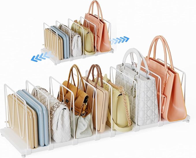 Extendable Purse Organizers Purse Storage. Length 16-28 in. Bag Organizer Purse
