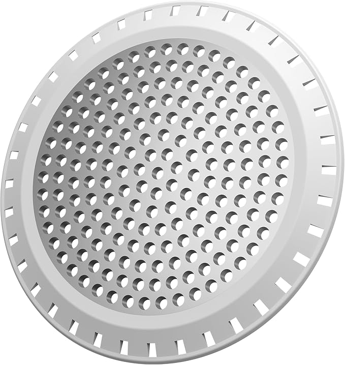 Shower Drain Hair Catcher,Aluvor Shower Drain Cover Round Bathtub Drain Strainers Weighted Metal Hair Trap Stopper Sink Protector Filter Bathroom Flat